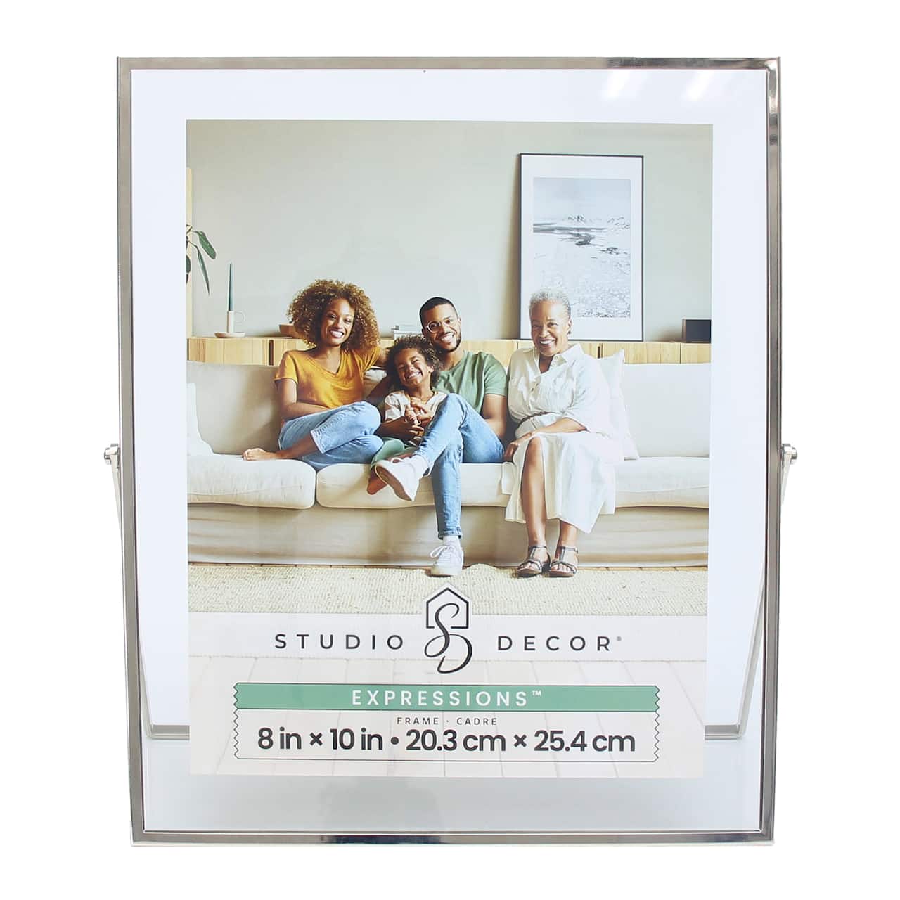 6 Pack: Expressions™ Silver Metal Tabletop Float Frame by Studio Décor®